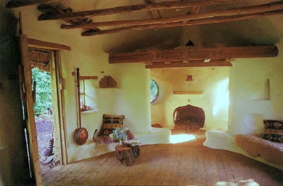 интерьеры глиняных домов