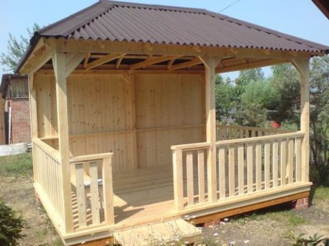 Делаем простой проект: беседка 4 х 3 Делаем простой проект: беседка 4 х 3