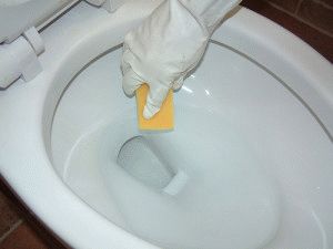 Чистка унитаза Чистка унитаза