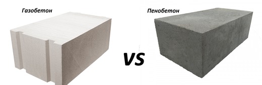 Газобетонный и пенобетонный блок