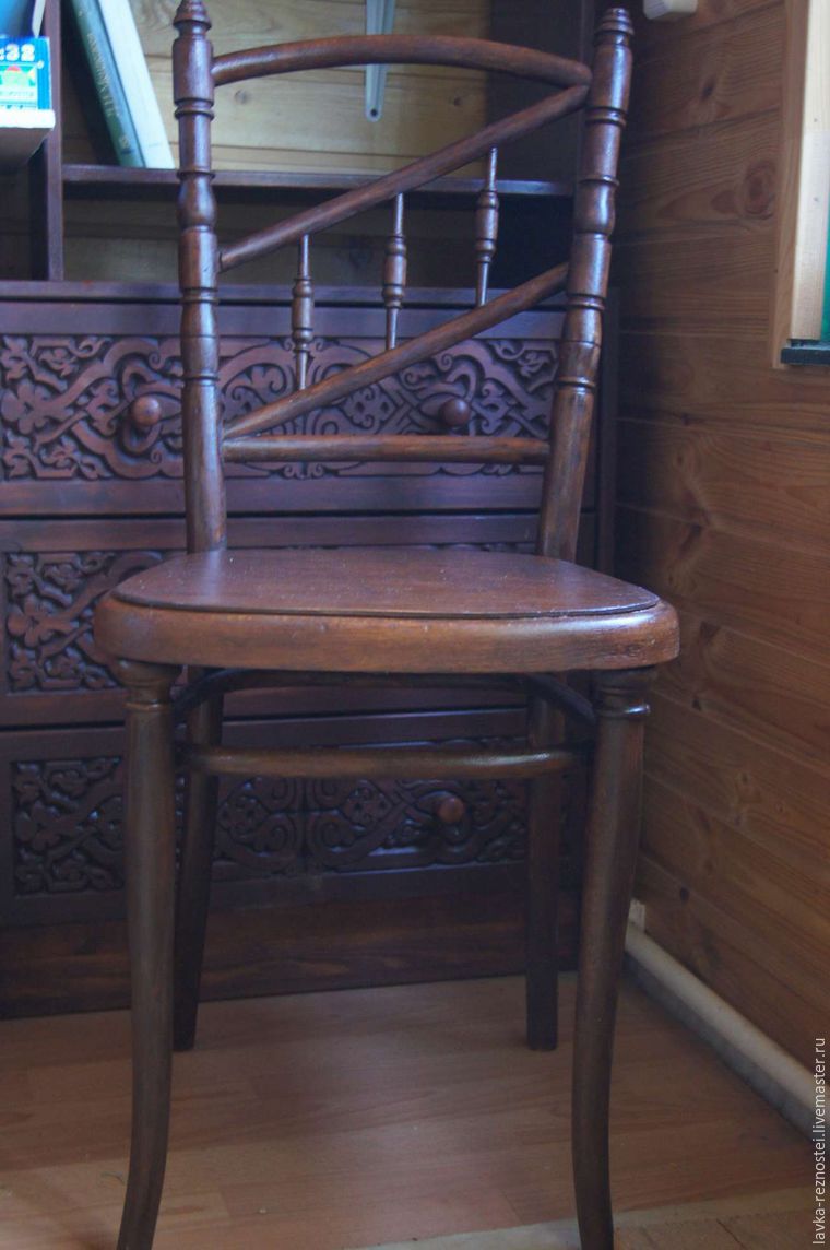 Реставрация пяти стульев Тонет, фото № 12