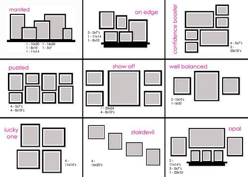 Как красиво разместить фотографии на стене?, фото № 2
