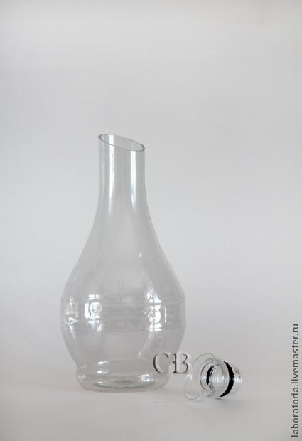 «Мятая ваза» из пластиковой бутылки: мастер-класс, фото № 1
