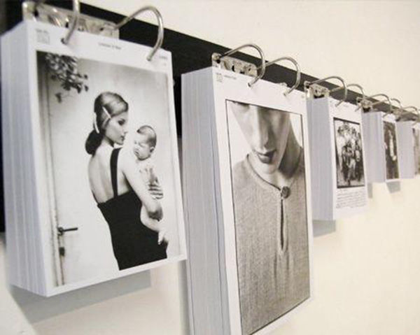 Как красиво повесить фотографии на стену без рамок
