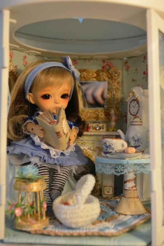 Голубая гостиная для Алисы в стране Чудес (миниатюра), фото № 39