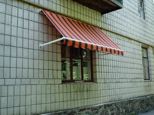 Козырек над крыльцом своими руками Маркиз