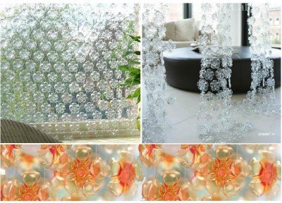 Ширмы из пластиковых бутылок Ширмы из пластиковых бутылок