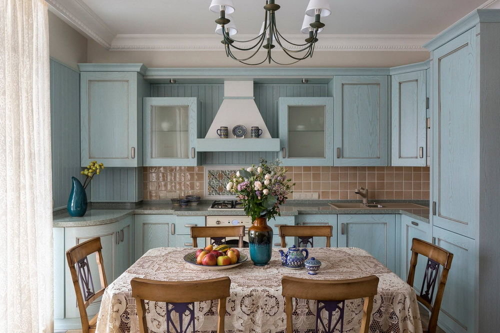 Кухонный гарнитур в светлых тонах в современном стиле фото дизайн