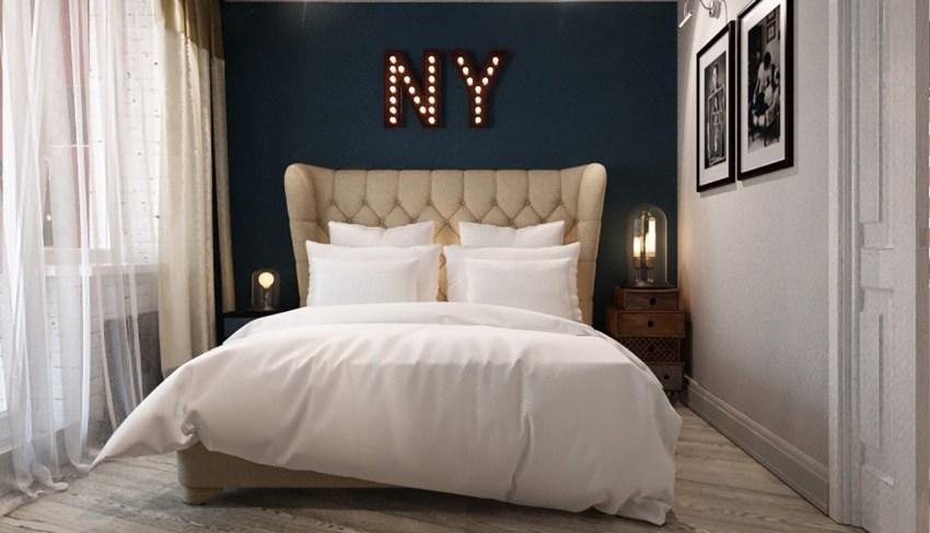 Дизайн спальни с гардеробной 18 кв м фото – гардеробную в комнате 17,8 ... Дизайн Спальни С Угловой Гардеробной