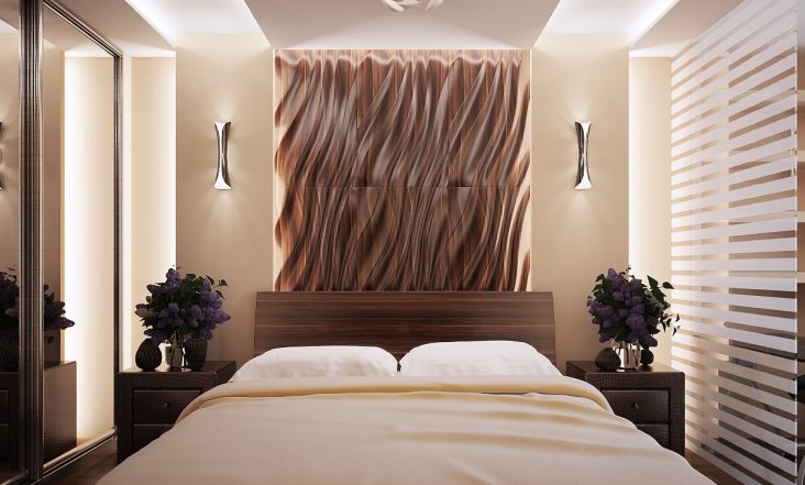 Дизайн спальни 20 метров фото в современном стиле – интерьер комнаты с ... Дизайн Спальни С Угловой Гардеробной