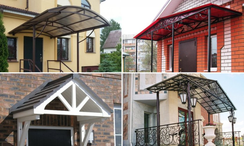 Козырьки для крыльца