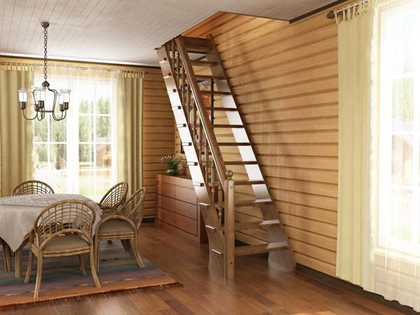 Если вы решили установить деревянную лестницу, тогда заранее необходимо позаботиться о ее безопасности и расположении 