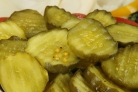 Огурцы в горчичной заливке