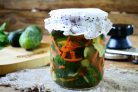 Огурцы по-корейски на зиму (простой рецепт)