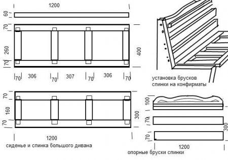 Кухонный диван своими руками - уютное место для чаепития