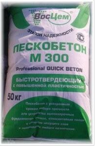 Пескобетон