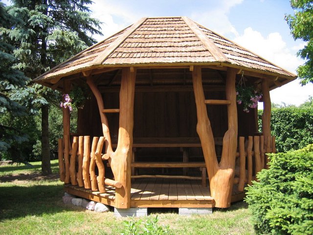 беседка качели