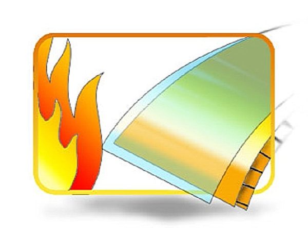 Поликарбонат относится к пожаробезопасным материалам