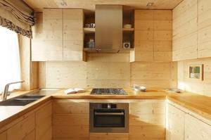 Как сделать деревянную кухню