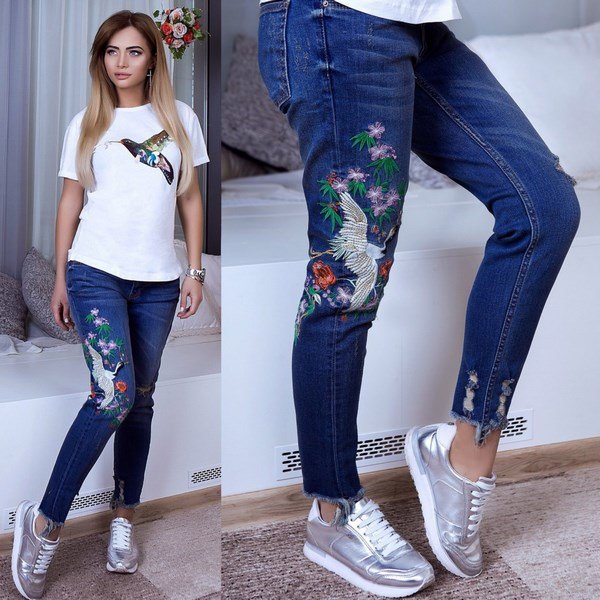Модные джинсы 2019-2020 года, фото, новинки