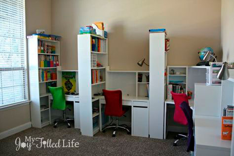 фото расположения рабочего места в деткиой комнате