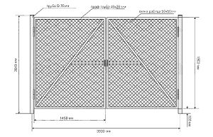 Конструкция ворот