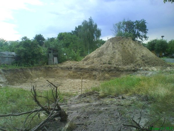Готовый котлован Готовый котлован