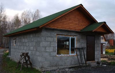 Фото бани из шлакоблока Фото бани из шлакоблока