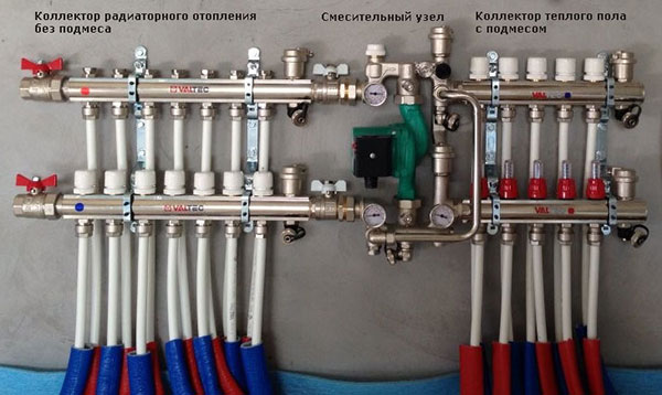 Комбинированное отопление: теплый пол и радиаторы