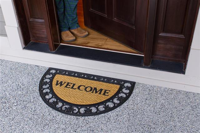 Entrance Welcome Doormat