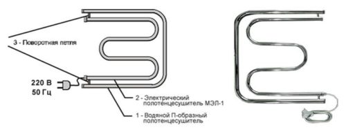 Принцип работы электрического полотенцесушителя Фото: принцип работы электрического полотенцесушителя