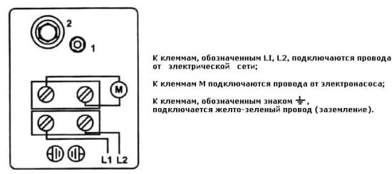 Как подключить датчик сухого хода?