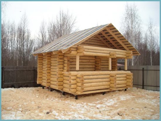 кровля для бани