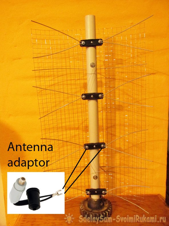 Уличная цифровая ТВ антенна своими руками