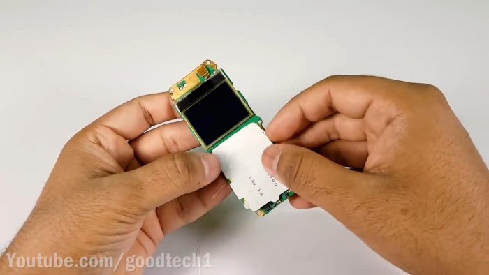 Простейшая GSM сигнализация из старого телефона
