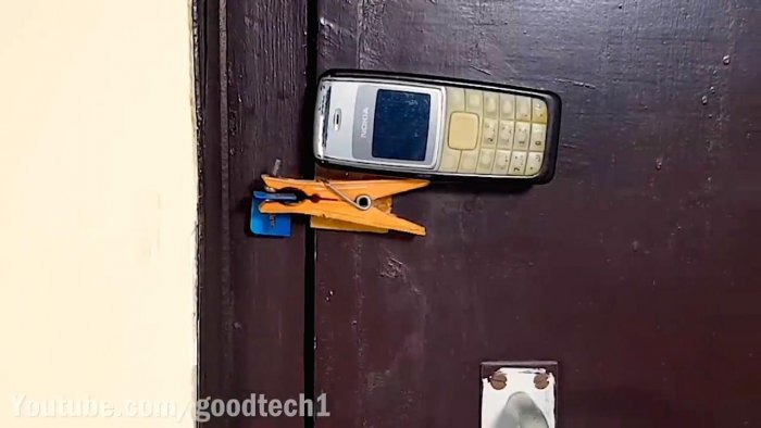 Простейшая GSM сигнализация из старого телефона