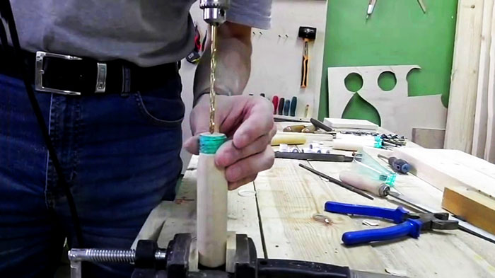 Как делать крепкие ручки для напильников при помощи пластиковой бутылки