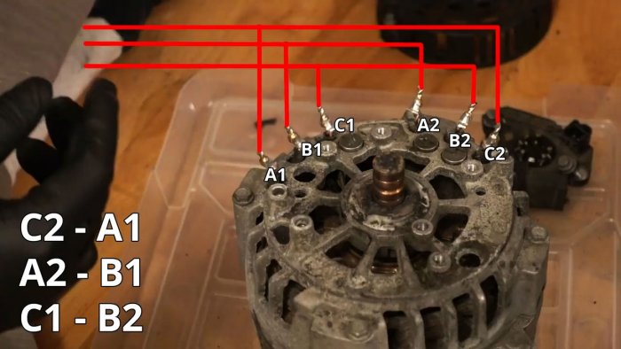 Переделка автомобильного генератора в мощный электродвигатель