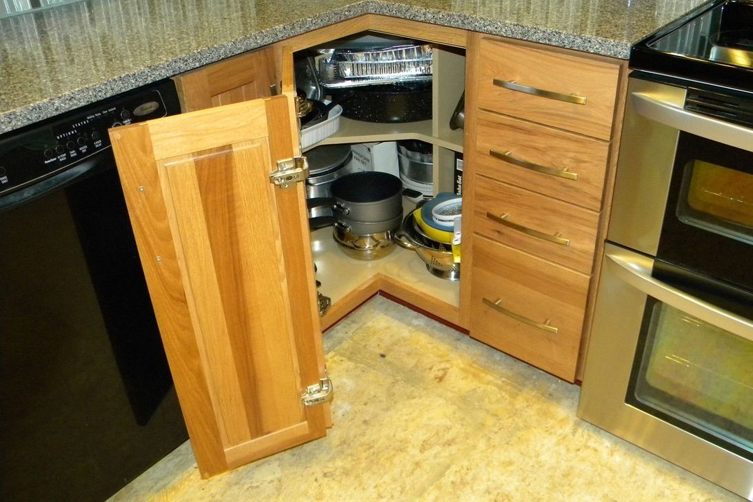 угловой шкафчик на кухню своими руками