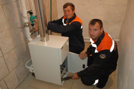 Осмотр газового котла Техосмотр котла