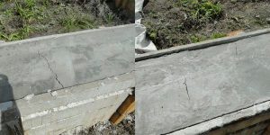 Трещины на фундаменте после заливки бетона