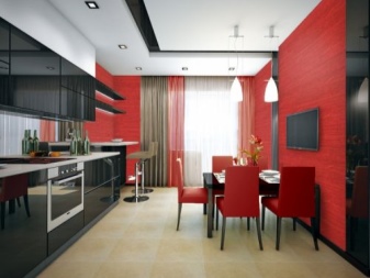Дизайн кухни-студии площадью 20 кв. м 