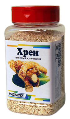 Хранение очищенного хрена