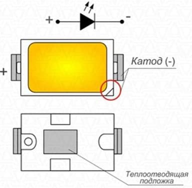 Определение распиновки по теплоотводящей подложке