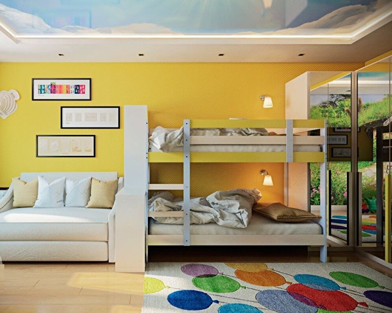 Цветовые решения для комнаты родителей и ребенка