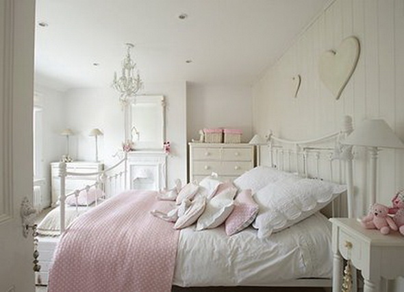 белая спальня фото