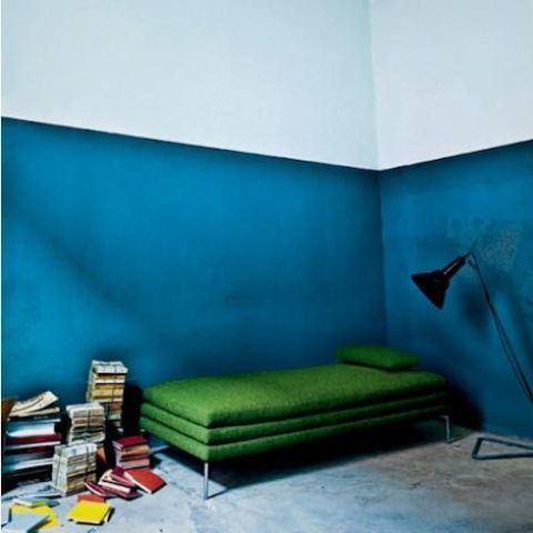 Модные способы покраски стен