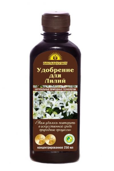 Удобрения для лилий