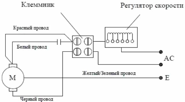 схема потолочного вентилятора схема потолочного вентилятора