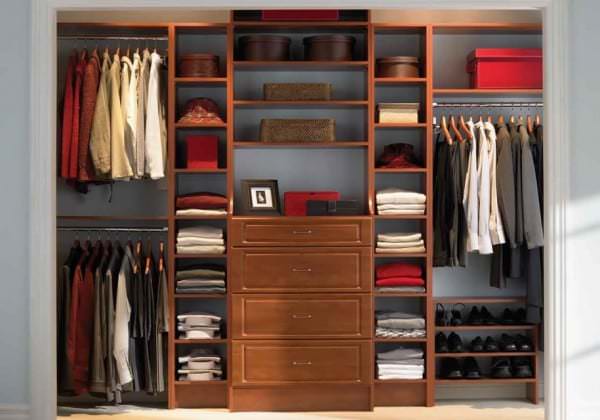 Wonderful Closet Ideas For Small Bedroom Modern Wooden Wardrobe Storage Design